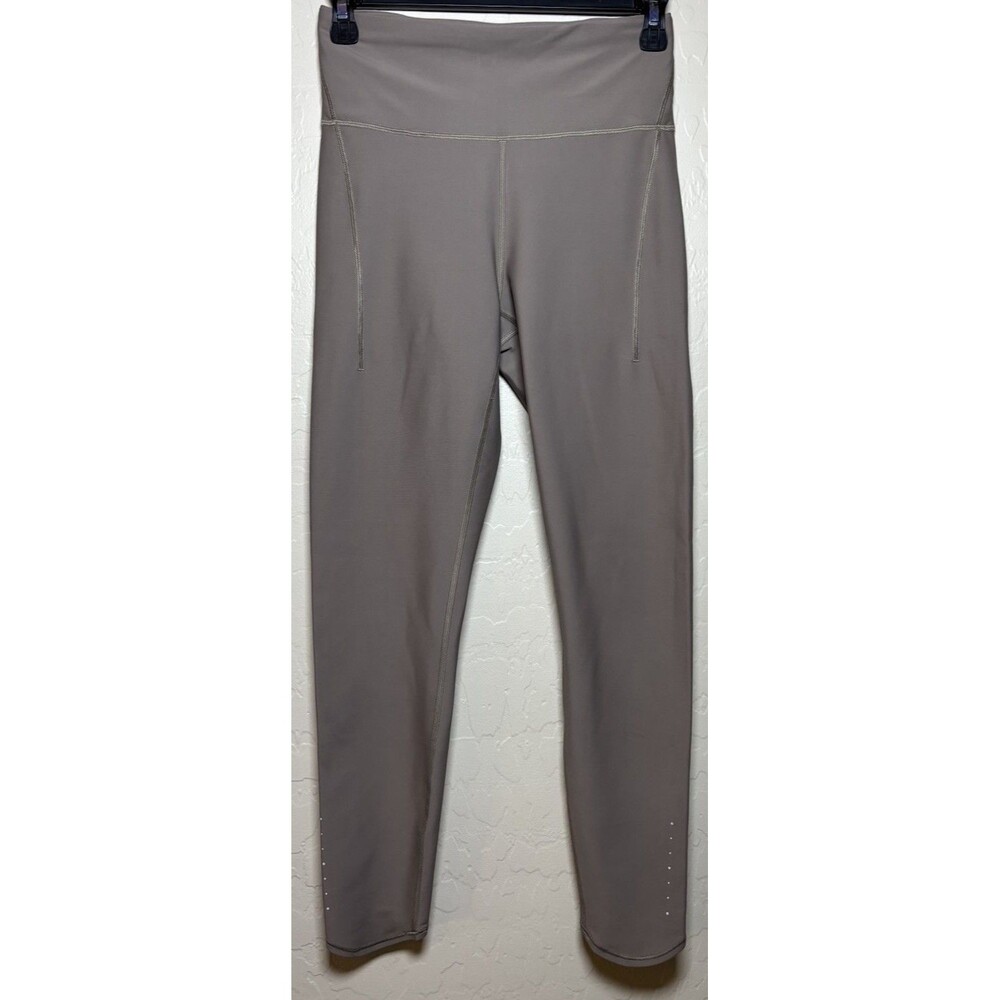 Athleta Pacesetter 7/8 Womens S Taupe Brown High Rise Running Leggings